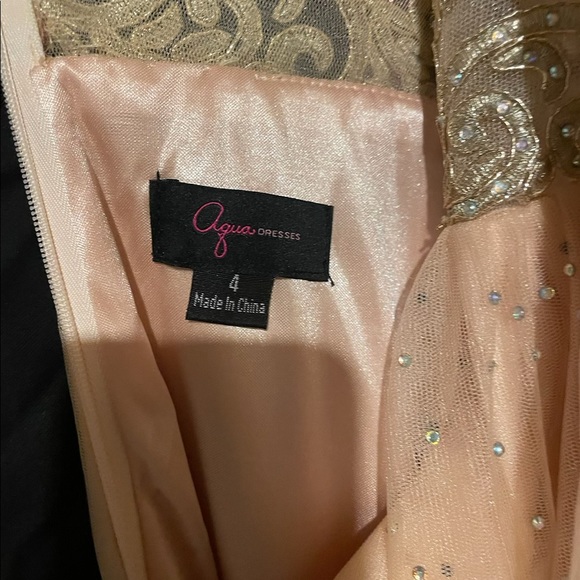 Sparkling Gown with Overskirt - Picture 5 of 5